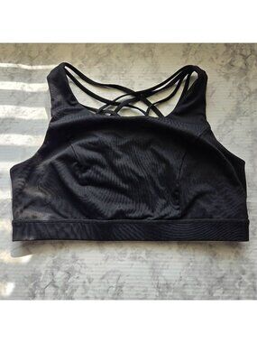 Torrid Active Black Sports Bra Womens Sz 2